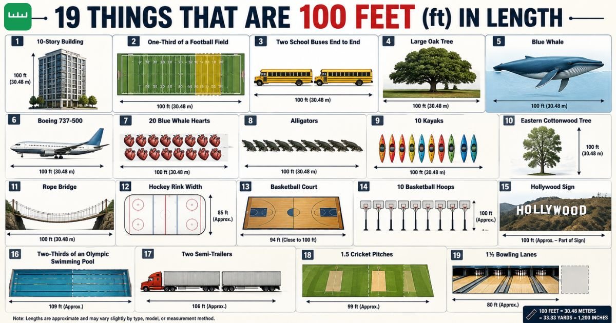 100 feet long