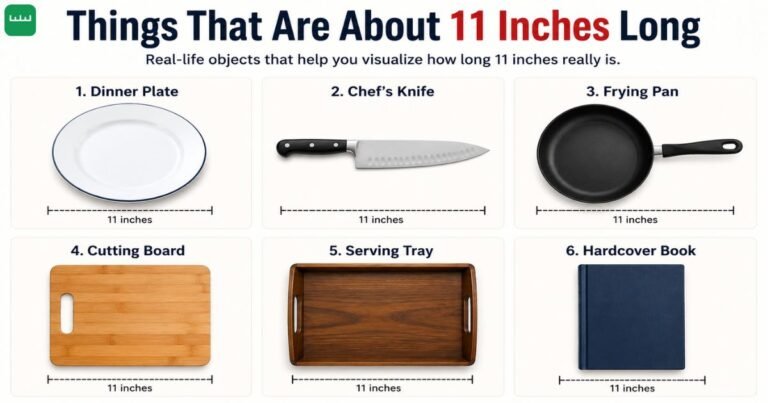 11 Inches long