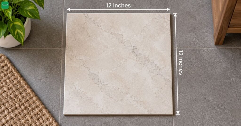A 12 Inch Floor Tile